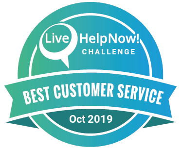 Customer Service Award October 2019