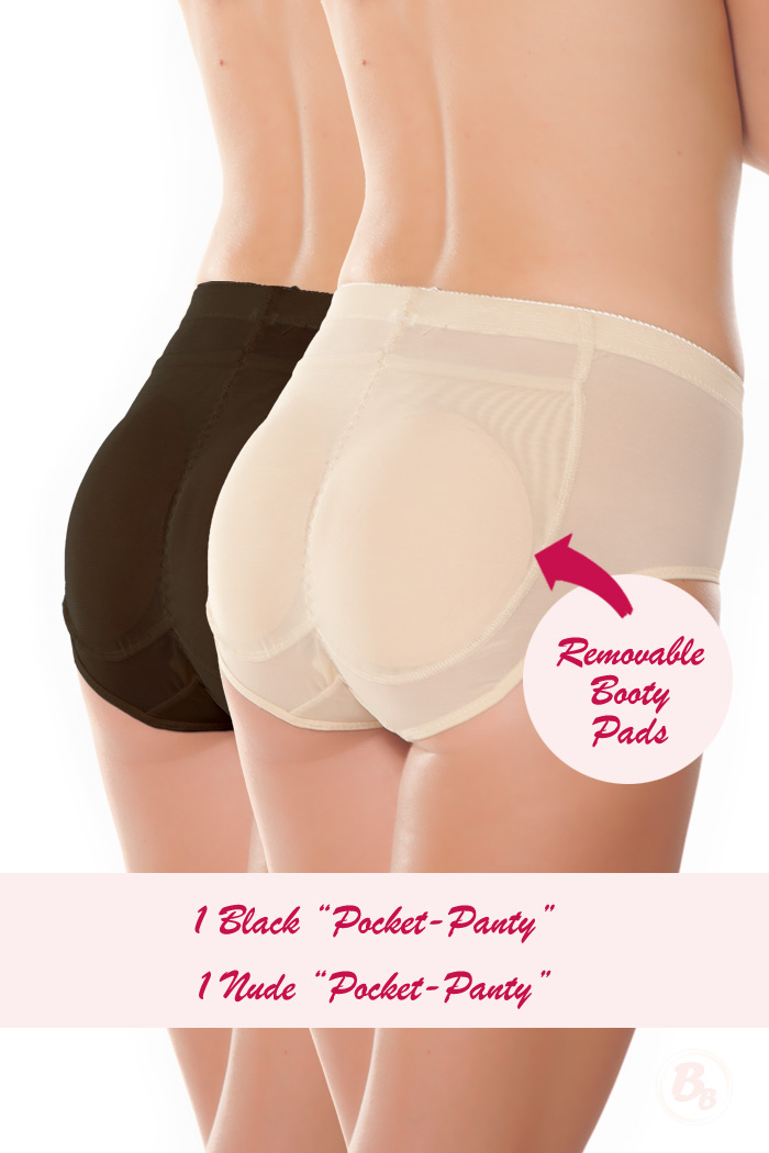 Padded Panties Pack  Realistic Padded Panty Set