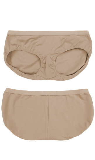 Pocket Panties, Butt Pads, Underwear, Bikini Brief